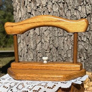 Vintage Wooden Paper Towel Holder